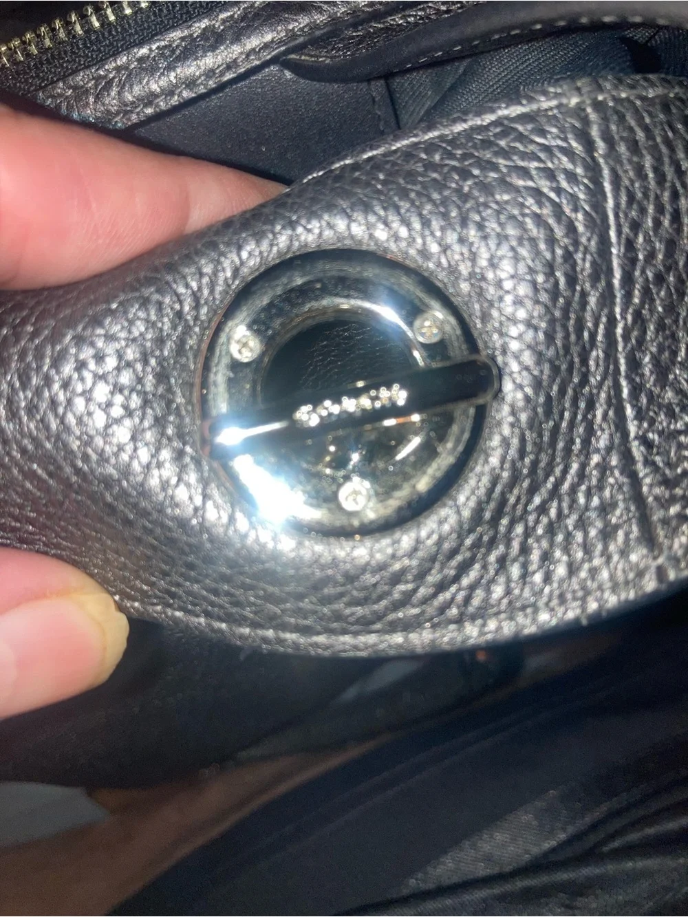Coach Turnlock Edie shoulder bag